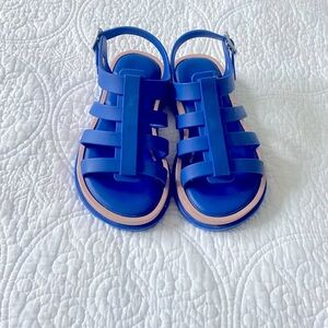 Like new mini Melissa sandals size 12